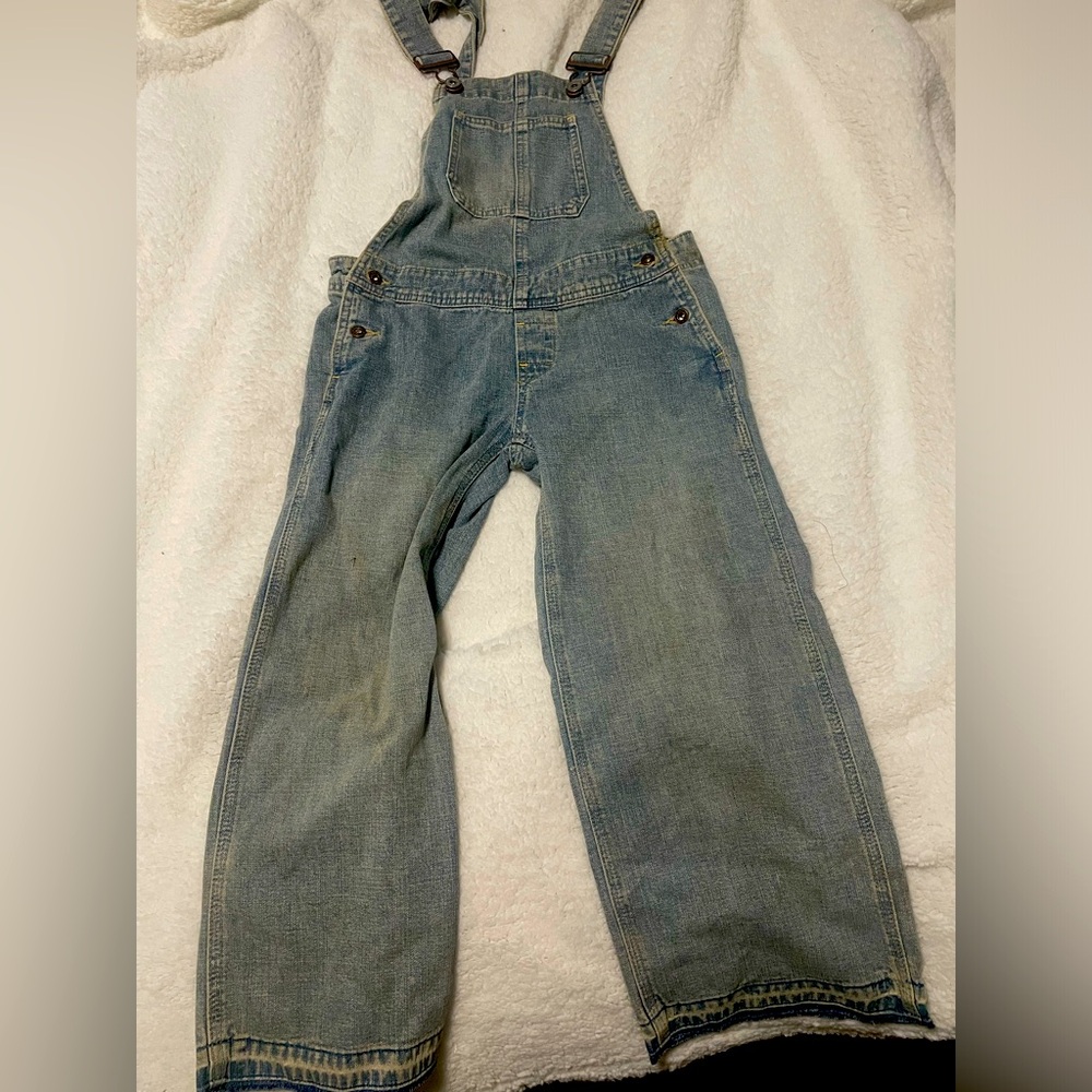 Old Navy capri denim overalls size XS